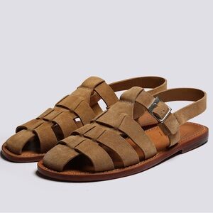 Grenson suede sandal